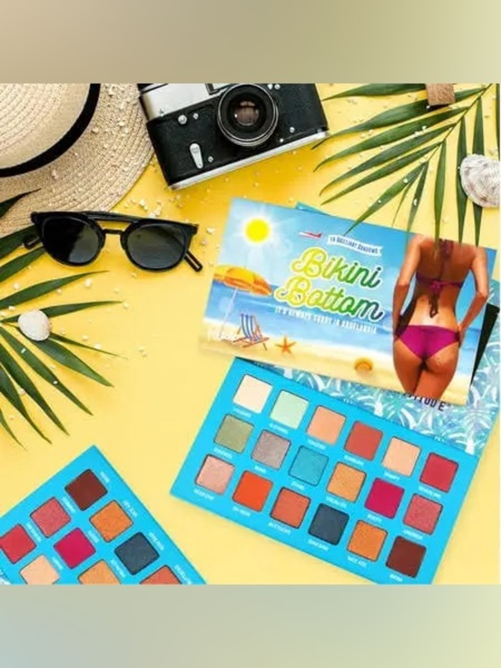 Rude cosmetics Bikini Bottom Eyeshadow Palette - 18 colors